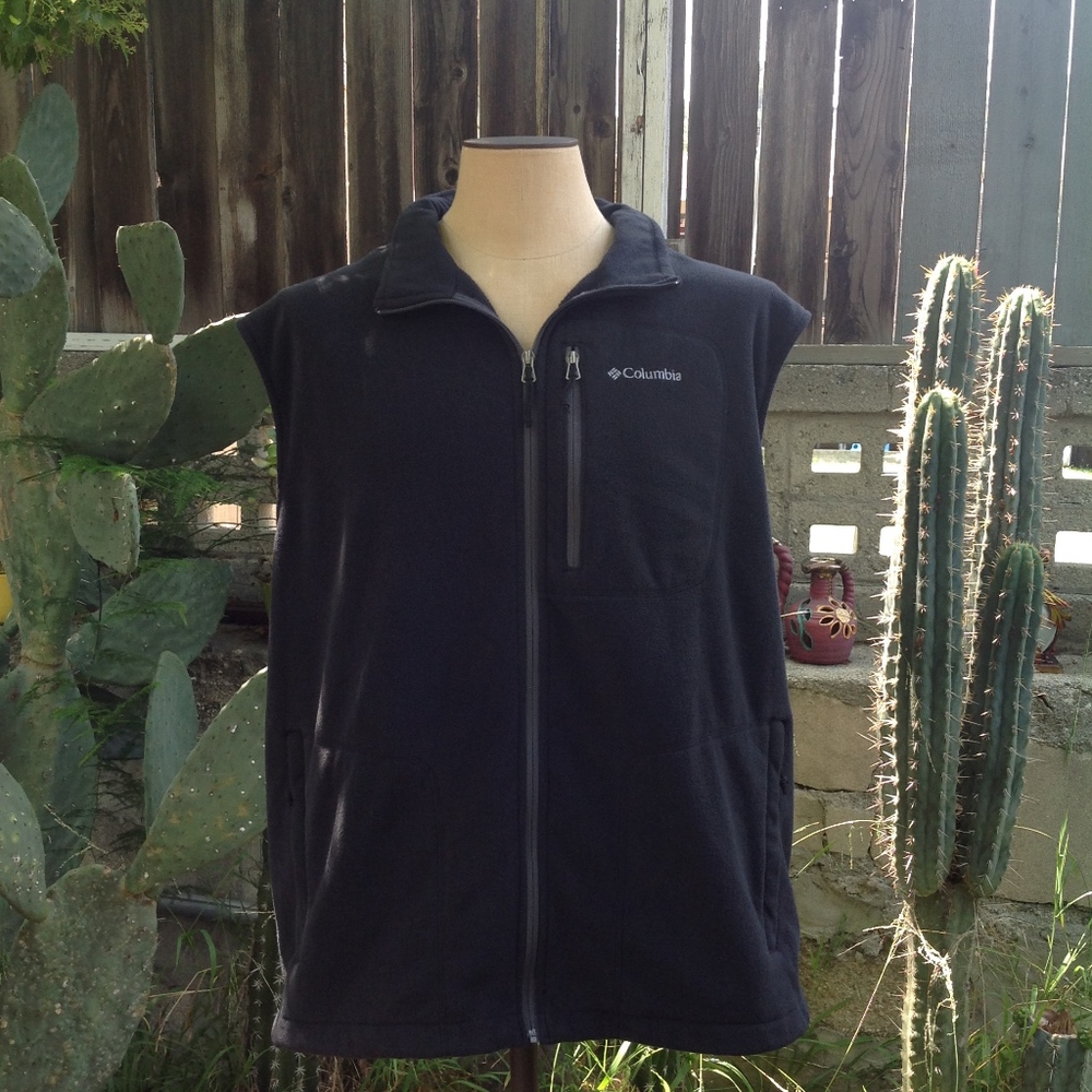 Men's XXL Black Columbia Vest